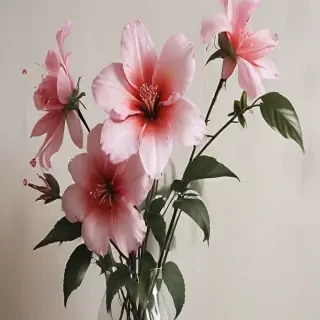 aesthetic flower painting