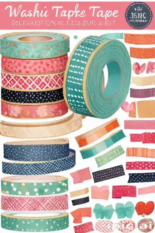 washi tape clipart