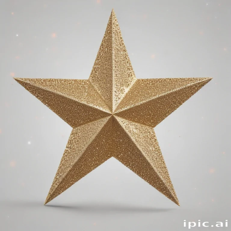 glitter star png