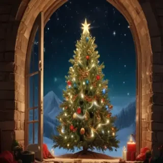 christmas ig story background