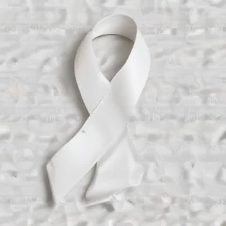 white ribbon png