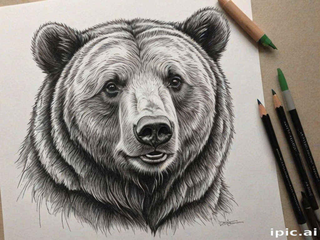 bear drawing images