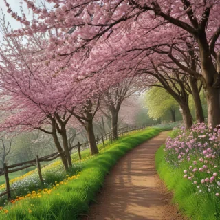 spring iphone background