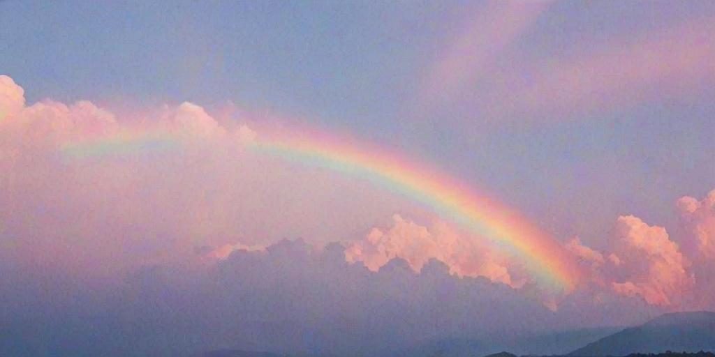 aesthetic rainbow wallpaper