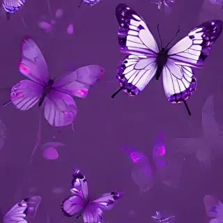 butterfly wallpaper purple