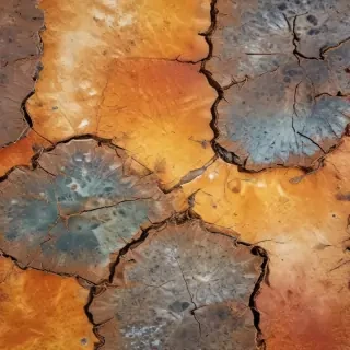 cracking texture