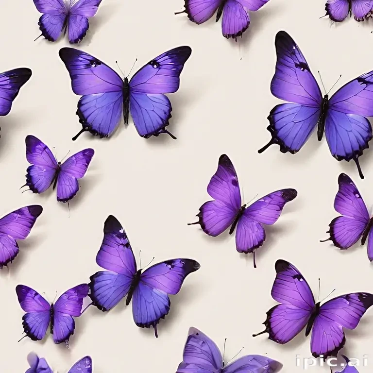 purple butterfly images
