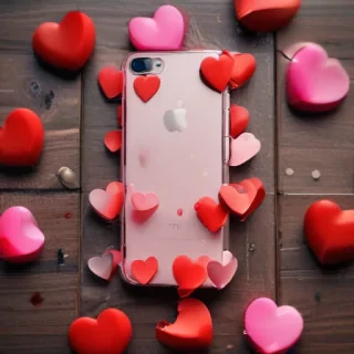 valentine iphone wallpaper
