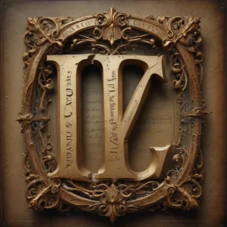 letters as images