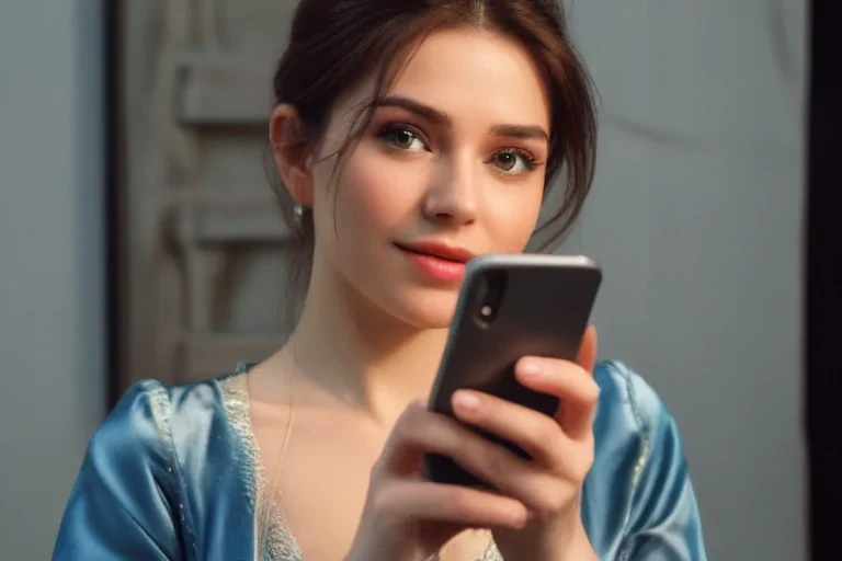 person holding phone