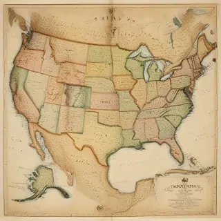 map of america