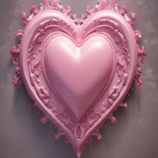 background pink heart