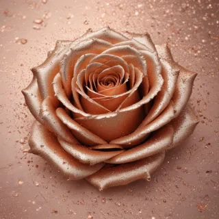 glitter rose gold background