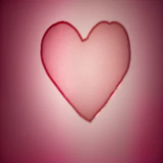 blurry heart wallpaper