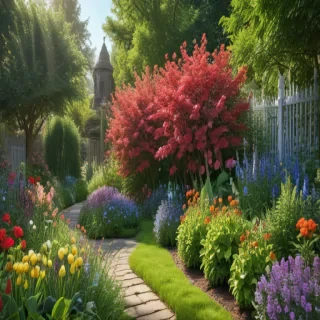 flower garden