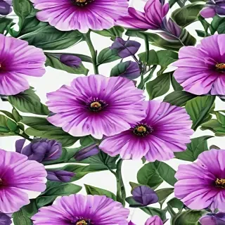purple flowers png