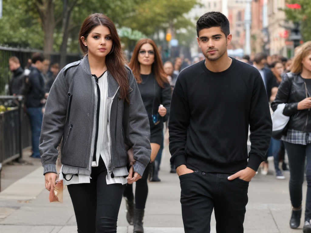 selena gomez zayn malik paparazzi