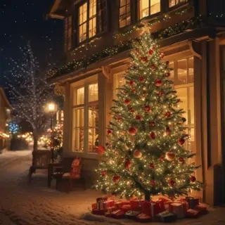 christmas pics aesthetic