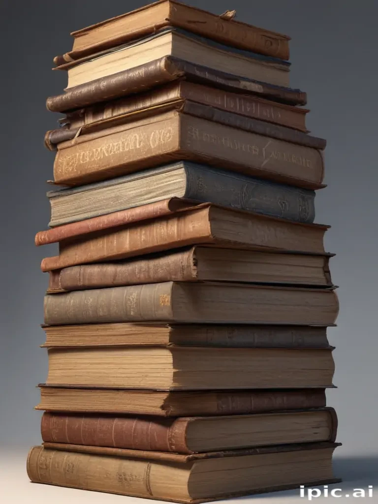stack of books clipart