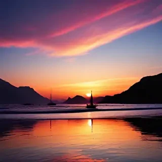 iphone wallpaper sunset