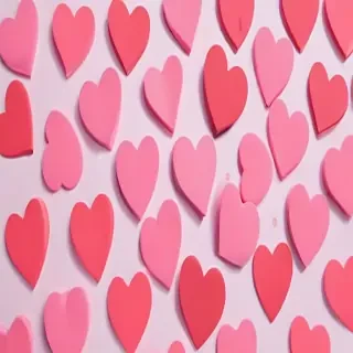 heart background aesthetic