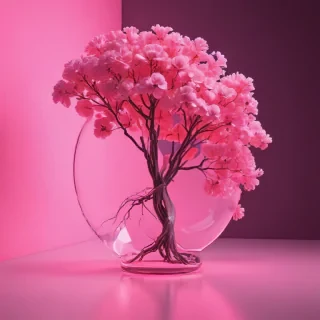 neon pink bg