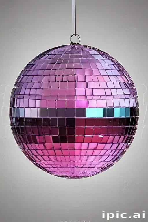 transparent disco ball