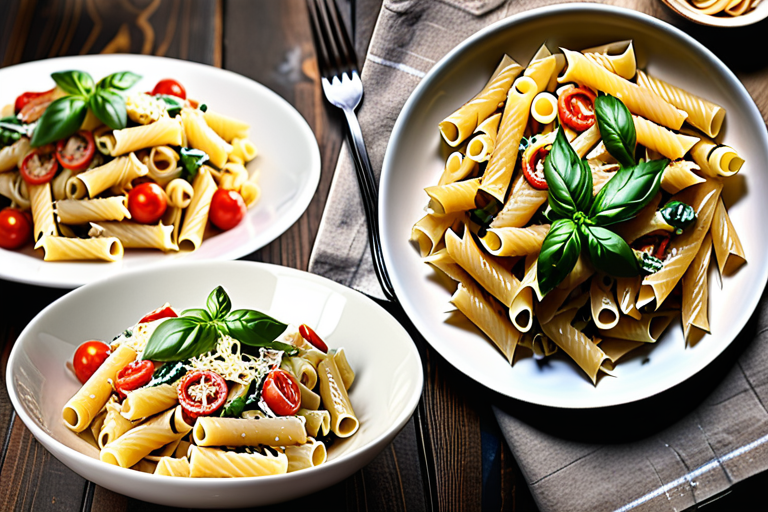 2 cups of pasta calories