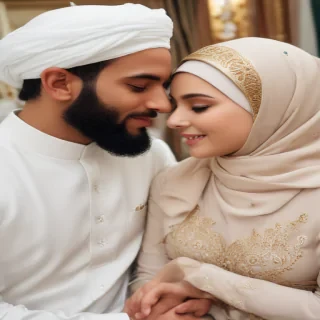 muslim couple