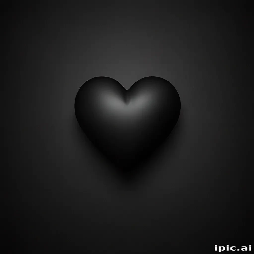 black heart background