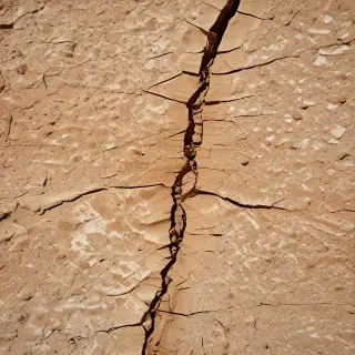 cracking texture