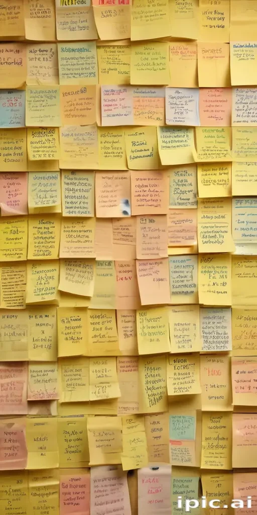 sticky note background