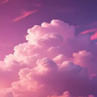 pink cloud background