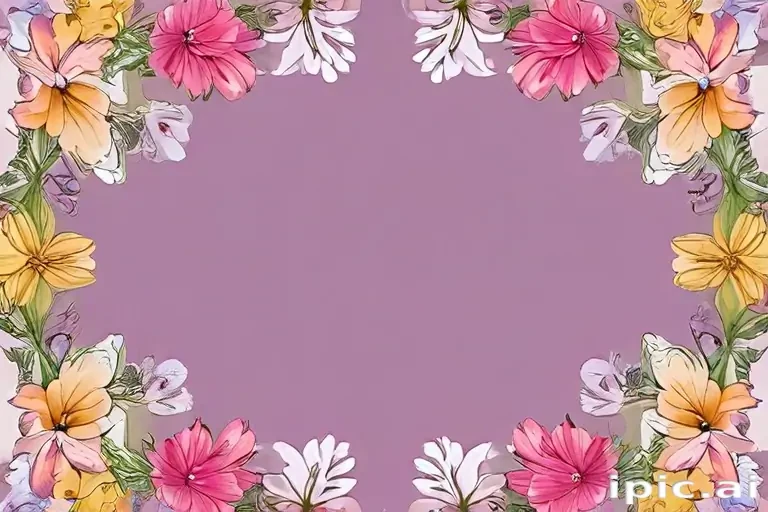 flower border clipart