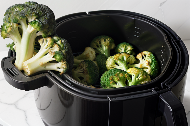 air fryer broccoli and cauliflower