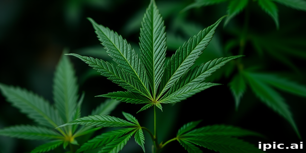 marijuana leaf transparent background