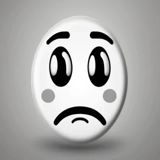 sad face png