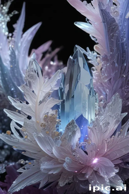 crystal background wallpaper