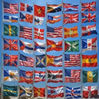 world flags