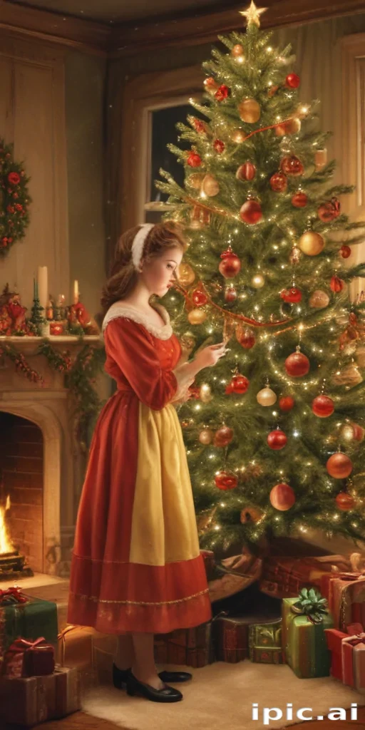 vintage christmas images to print