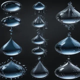 water drops clip art