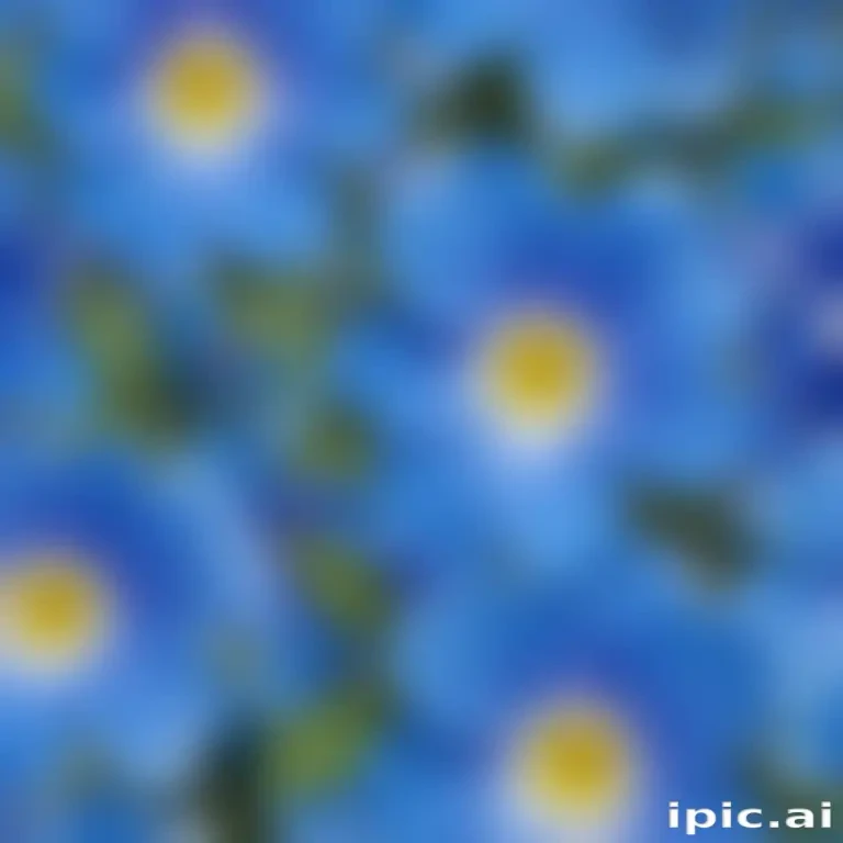 background blue flower