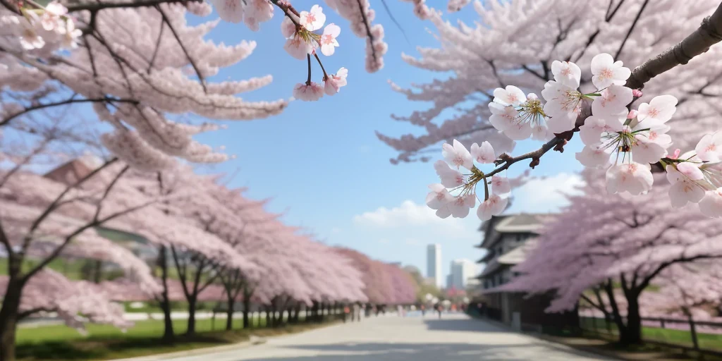 cherry blossom backround