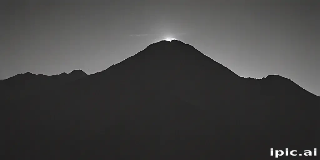 mountain silhouette