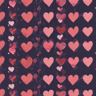 aesthetic hearts wallpaper