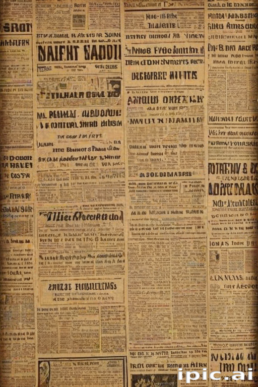 old newspaper background
