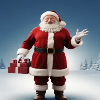 santa claus iphone wallpaper