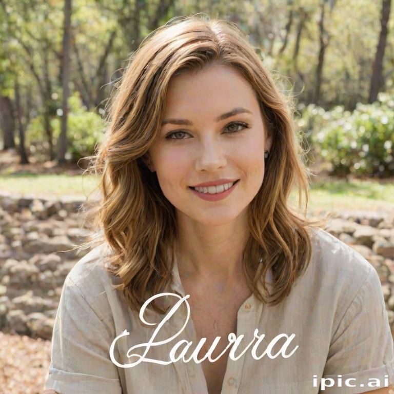 laura in cursive