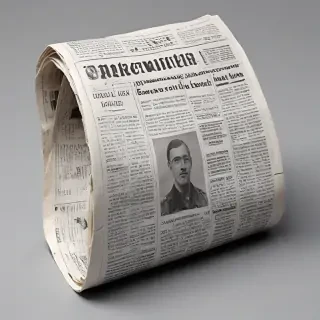 newspaper transparent