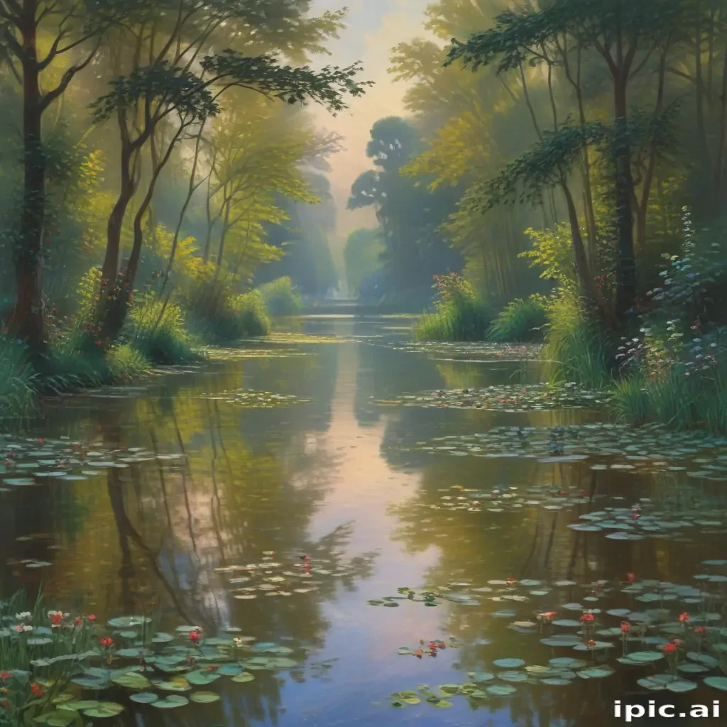 monet painting wallpaper